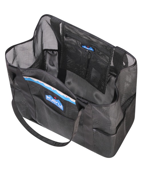 KAVU(カブー)の「KAVU/カブー Alder Lake Tote/オールダーレイクトート(トートバッグ・メンズ・ブラック・FREE)」の2枚目の写真