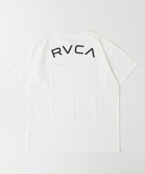 RVCA（ルーカ）の「RVCA メンズ 【SURF TEE】 ARCH RVCA SURF SS ラッシュガード【2023年春夏モデル】/ルーカ半袖ラッシュガード（水着)（ラッシュガード・メンズ・ブラック/ブラック系その他/ホワイト・SMALL/MEDIUM/LARGE/X-LARGE）」の4枚目の写真