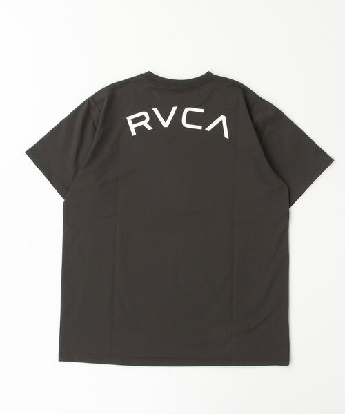 RVCA（ルーカ）の「RVCA メンズ 【SURF TEE】 ARCH RVCA SURF SS ラッシュガード【2023年春夏モデル】/ルーカ半袖ラッシュガード（水着)（ラッシュガード・メンズ・ブラック/ブラック系その他/ホワイト・SMALL/MEDIUM/LARGE/X-LARGE）」の5枚目の写真