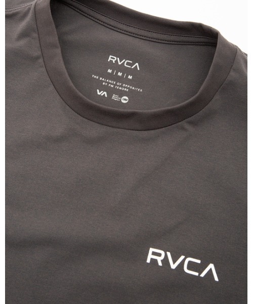 RVCA（ルーカ）の「RVCA メンズ 【SURF TEE】 ARCH RVCA SURF SS ラッシュガード【2023年春夏モデル】/ルーカ半袖ラッシュガード（水着)（ラッシュガード・メンズ・ブラック/ブラック系その他/ホワイト・SMALL/MEDIUM/LARGE/X-LARGE）」の14枚目の写真