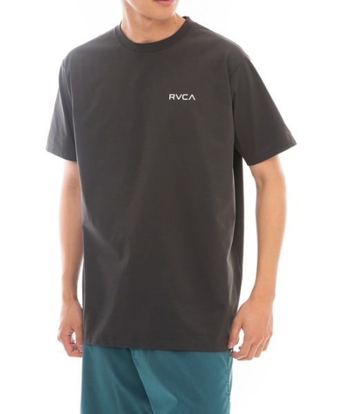 RVCA（ルーカ）の「RVCA メンズ 【SURF TEE】 ARCH RVCA SURF SS ラッシュガード【2023年春夏モデル】/ルーカ半袖ラッシュガード（水着)（ラッシュガード・メンズ・ブラック/ブラック系その他/ホワイト・SMALL/MEDIUM/LARGE/X-LARGE）」の12枚目の写真