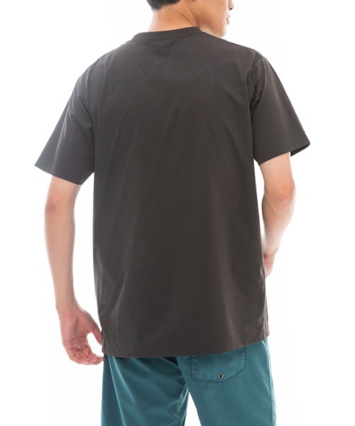 RVCA（ルーカ）の「RVCA メンズ 【SURF TEE】 ARCH RVCA SURF SS ラッシュガード【2023年春夏モデル】/ルーカ半袖ラッシュガード（水着)（ラッシュガード・メンズ・ブラック/ブラック系その他/ホワイト・SMALL/MEDIUM/LARGE/X-LARGE）」の20枚目の写真