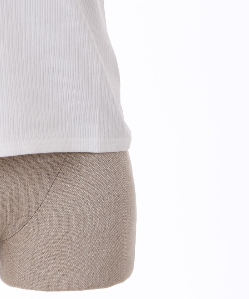 axes femme POETIQUE（アクシーズファムポエティック）の「レースビスチェ切替タンク（その他アンダーウェア/インナー・レディース・ブラック/ピンク/キナリ・MEDIUM）」の19枚目の写真