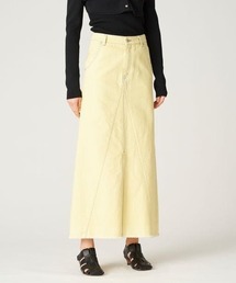 LOVELESS | デニムカッティングスカート(デニムスカート)