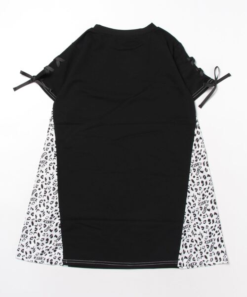 ZIDDY（ジディ）の「ZIDDY/アニマル柄切り替えワンピース(130~160cm)（ワンピース・キッズ・ブラック/ブルー・150/130/140/160）」の14枚目の写真