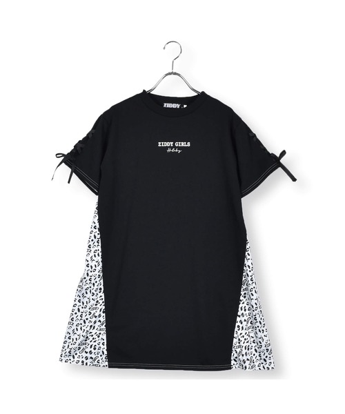 ZIDDY（ジディ）の「ZIDDY/アニマル柄切り替えワンピース(130~160cm)（ワンピース・キッズ・ブラック/ブルー・150/130/140/160）」の12枚目の写真