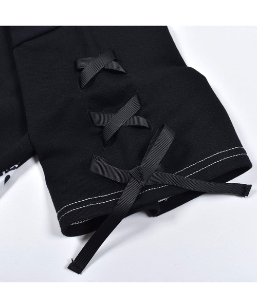 ZIDDY（ジディ）の「ZIDDY/アニマル柄切り替えワンピース(130~160cm)（ワンピース・キッズ・ブラック/ブルー・150/130/140/160）」の7枚目の写真