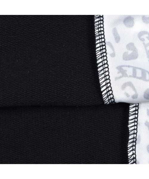 ZIDDY（ジディ）の「ZIDDY/アニマル柄切り替えワンピース(130~160cm)（ワンピース・キッズ・ブラック/ブルー・150/130/140/160）」の10枚目の写真