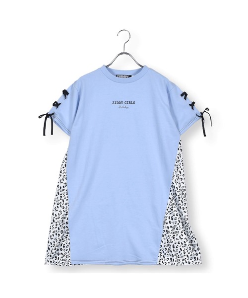 ZIDDY（ジディ）の「ZIDDY/アニマル柄切り替えワンピース(130~160cm)（ワンピース・キッズ・ブラック/ブルー・150/130/140/160）」の13枚目の写真