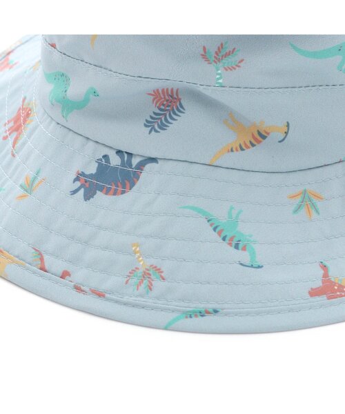 apres les cours（アプレレクール）の「【日よけ付き/UVカット】バラエティアウトドアハット（ハット・キッズ・ベージュ/サックスブルー/ピンク/キナリ・48/50/52/54）」の5枚目の写真