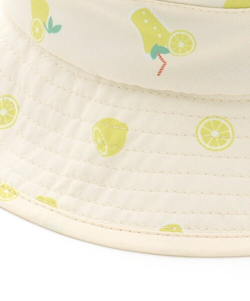 apres les cours（アプレレクール）の「【日よけ付き/UVカット】バラエティアウトドアハット（ハット・キッズ・ベージュ/サックスブルー/ピンク/キナリ・48/50/52/54）」の17枚目の写真