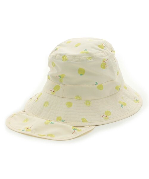 apres les cours（アプレレクール）の「【日よけ付き/UVカット】バラエティアウトドアハット（ハット・キッズ・ベージュ/サックスブルー/ピンク/キナリ・48/50/52/54）」の20枚目の写真