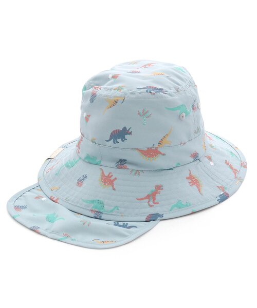 apres les cours（アプレレクール）の「【日よけ付き/UVカット】バラエティアウトドアハット（ハット・キッズ・ベージュ/サックスブルー/ピンク/キナリ・48/50/52/54）」の22枚目の写真