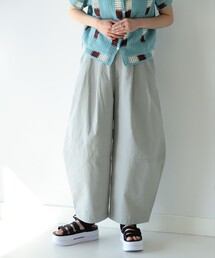 Ray BEAMS | Ray BEAMS / ニーシーム ワイドパンツ(その他パンツ)