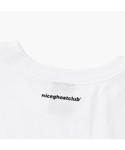 NICE GHOST CLUB(ナイスゴーストクラブ)の「【UNISEX】niceghostclub/ラビットorベアT 2905593(Tシャツ/カットソー・レディース・ブラック/ホワイト・MEDIUM/LARGE/SMALL)」の13枚目の写真