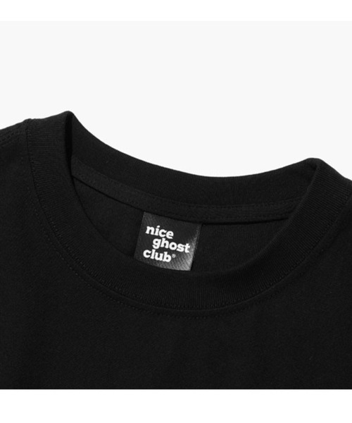 NICE GHOST CLUB(ナイスゴーストクラブ)の「【UNISEX】niceghostclub/ラビットorベアT 2905593(Tシャツ/カットソー・レディース・ブラック/ホワイト・MEDIUM/LARGE/SMALL)」の3枚目の写真