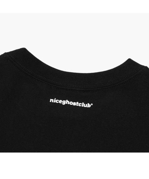 NICE GHOST CLUB(ナイスゴーストクラブ)の「【UNISEX】niceghostclub/ラビットorベアT 2905593(Tシャツ/カットソー・レディース・ブラック/ホワイト・MEDIUM/LARGE/SMALL)」の7枚目の写真