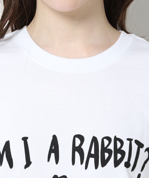 NICE GHOST CLUB(ナイスゴーストクラブ)の「【UNISEX】niceghostclub/ラビットorベアT 2905593(Tシャツ/カットソー・レディース・ブラック/ホワイト・MEDIUM/LARGE/SMALL)」の21枚目の写真