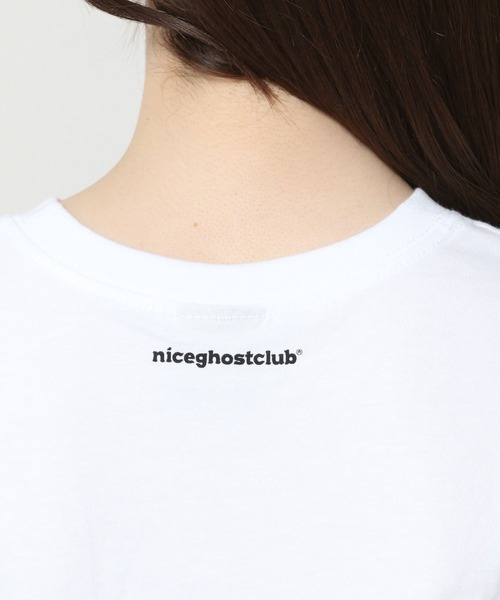 NICE GHOST CLUB(ナイスゴーストクラブ)の「【UNISEX】niceghostclub/ラビットorベアT 2905593(Tシャツ/カットソー・レディース・ブラック/ホワイト・MEDIUM/LARGE/SMALL)」の17枚目の写真