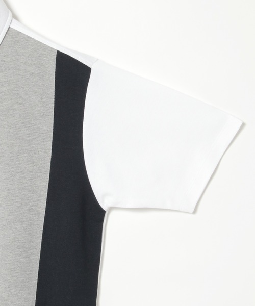 ikka（イッカ）の「鹿の子切り替えポロシャツ（ポロシャツ・メンズ・ネイビー/ホワイト/グリーン・S/M/L/XL）」の14枚目の写真