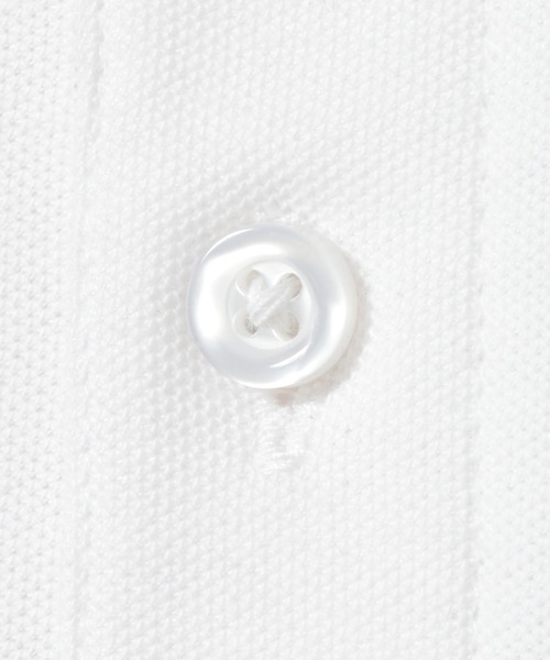 ikka（イッカ）の「鹿の子切り替えポロシャツ（ポロシャツ・メンズ・ネイビー/ホワイト/グリーン・S/M/L/XL）」の10枚目の写真