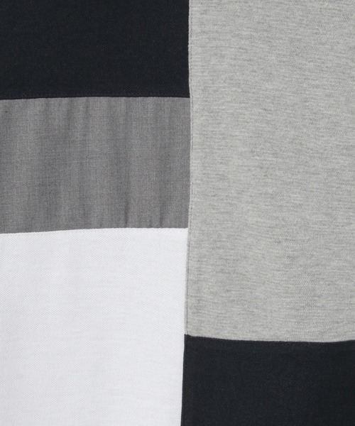 ikka（イッカ）の「鹿の子切り替えポロシャツ（ポロシャツ・メンズ・ネイビー/ホワイト/グリーン・S/M/L/XL）」の5枚目の写真