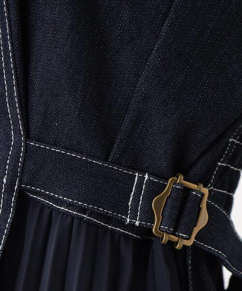 grove（グローブ）の「キレイに決まる!脇プリーツジャンドレ（ワンピース・レディース・カーキ/ネイビー/ブラック・03/02/01/05/04）」の16枚目の写真