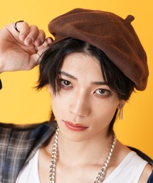 an meets zakka（アンミツザッカ）の「an meets zakka ソフトニットベレー帽（ハンチング/ベレー帽）」