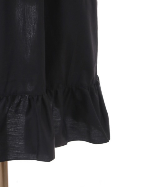272◇カメオブローチフリルエプロン 黒 axes femme アクシーズ 272