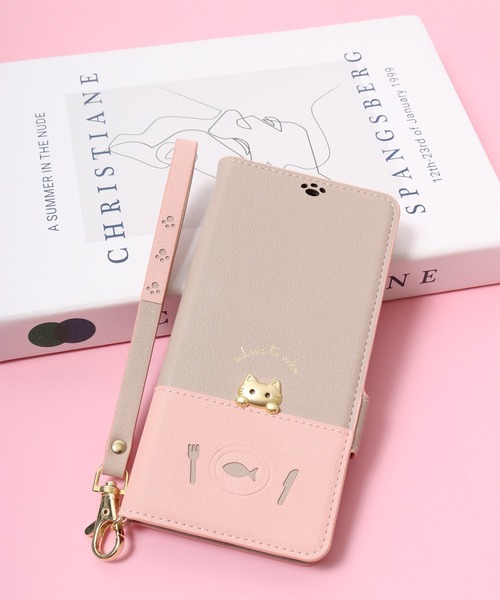 セール】GooglePixel 7a専用手帳型ケース sakana to neko B