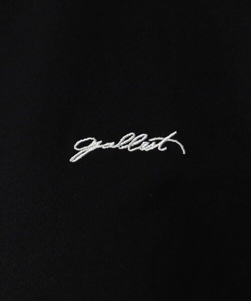 GALLEST(ギャレスト)の「ワンポイントロゴ胸刺繍Tシャツ(Tシャツ/カットソー・レディース・ホワイト/チャコールグレー/ブラック・38)」の12枚目の写真