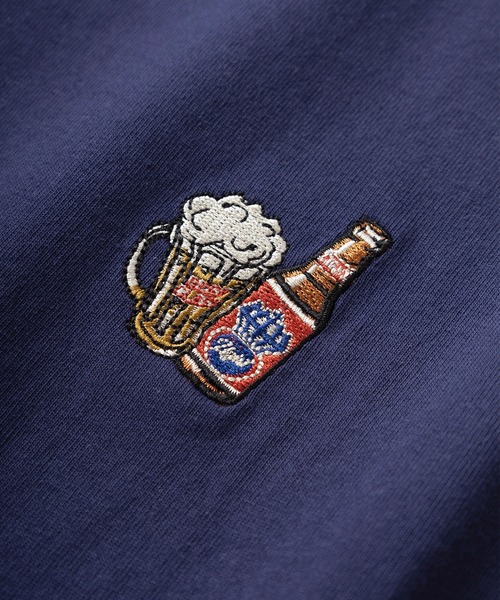 POWER TO THE PEOPLE(パワートゥーザピープル)の「「GREAT Route/Cold Beer」レトロタッチ アメリカングラフィック ワンポイント刺繍&バックプリントデザイン 半袖Tシャツ/オーバーサイズ(Tシャツ/カットソー・メンズ・アッシュグレー/ネイビー/ホワイト/チャコールグレー/アイボリー/ラベンダー・M/L/XL)」の21枚目の写真