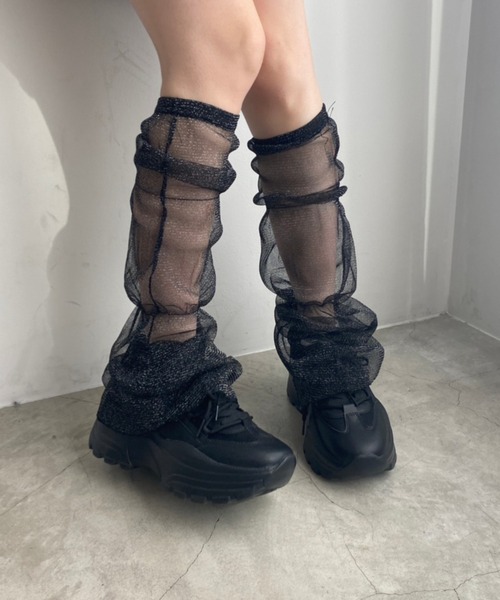 WEGO（ウィゴー）の「WEGO/シアーラメレッグカバー（レッグウォーマー