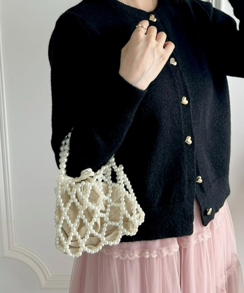 Loueme（ルエム）の「パール2WAYミニショルダーバッグ（ショルダーバッグ・レディース・ホワイト・FREE）」の6枚目の写真