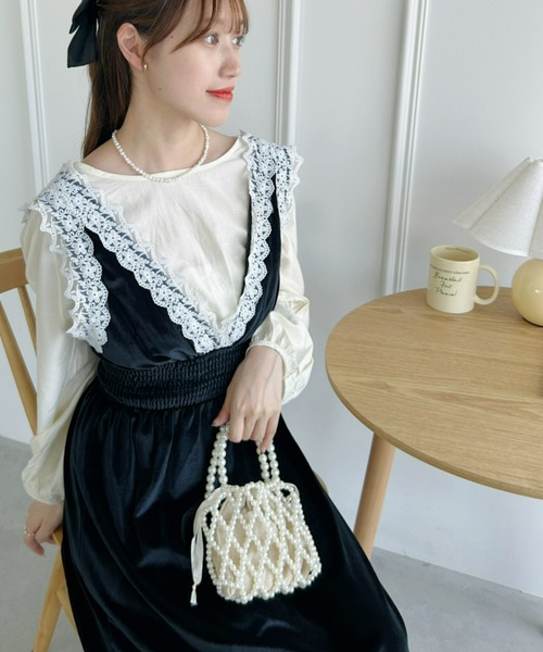 Loueme（ルエム）の「パール2WAYミニショルダーバッグ（ショルダーバッグ・レディース・ホワイト・FREE）」の11枚目の写真