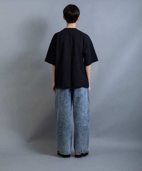 En serio TOKYO(エンソリオトーキョー)の「ヘビーウェイト ダブルポケット シェフ ビッグTEE(Tシャツ/カットソー・メンズ・サックスブルー/ライラック/ブラック/ミント/ホワイト・L/LL/M)」の17枚目の写真