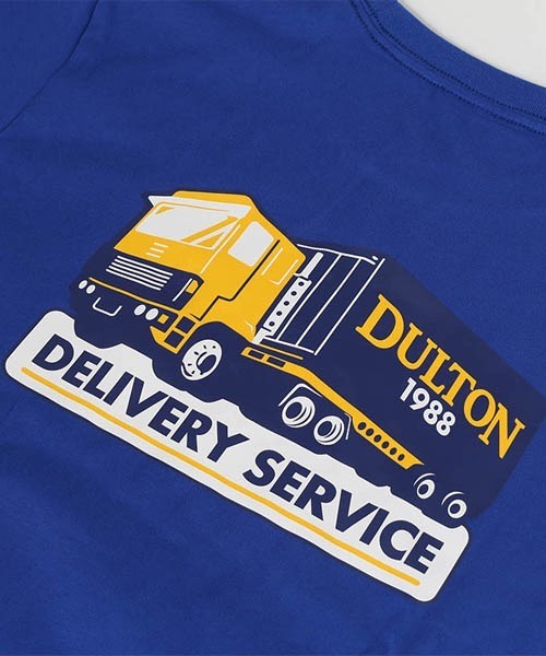 DULTON(ダルトン)の「DULTON T-SHIRT DELIVERY SERVICE/ ダルトン Tシャツ デリバリー サービス(Tシャツ/カットソー・メンズ・ホワイト/ブルー/グレー・LARGE/MEDIUM/SMALL/X-LARGE)」の8枚目の写真