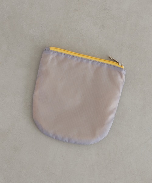 BIRTHDAY BAR（バースデイバー）の「フラットラウンドポーチ（ポーチ・レディース・グレー/ピンク/ブルー・フリー）」の8枚目の写真