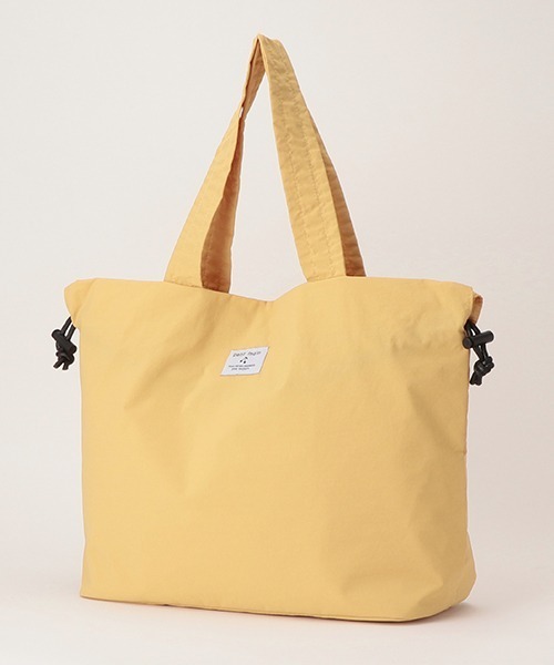 petit main（プティマイン）の「【WEB限定】【プティプラ】ママパパ巾着トートバッグ（トートバッグ・レディース・マスタード・FREE）」の4枚目の写真