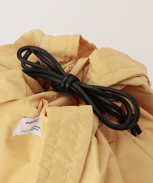 petit main（プティマイン）の「【WEB限定】【プティプラ】ママパパ巾着トートバッグ（トートバッグ・レディース・マスタード・FREE）」の9枚目の写真