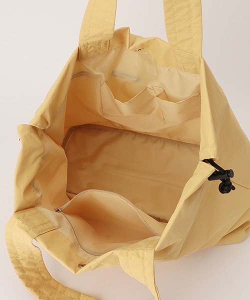 petit main（プティマイン）の「【WEB限定】【プティプラ】ママパパ巾着トートバッグ（トートバッグ・レディース・マスタード・FREE）」の12枚目の写真