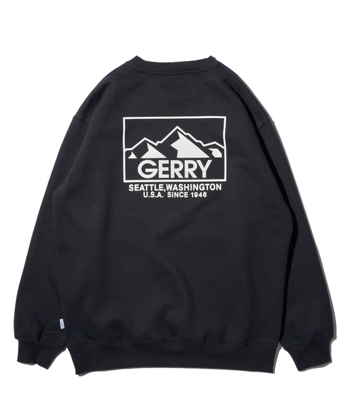 GERRY(ジェリー)の「【GERRY】裏起毛ワンポイント刺繍 バックプリント クルーネックプルオーバー(スウェット・メンズ・ネイビー/チャコールグレー/ホワイト/ライトグレー・X-LARGE/LARGE/MEDIUM)」の8枚目の写真