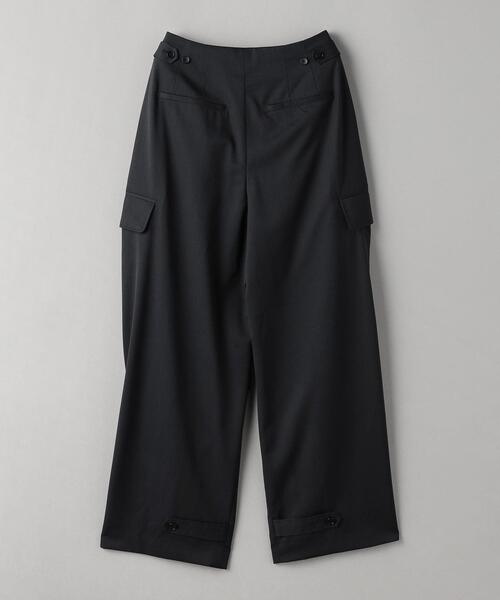 BEAUTY&YOUTH UNITED ARROWS(ビューティーアンドユースユナイテッドアローズ)の「毛ナイロンブレンド カーゴパンツ(カーゴパンツ・レディース・ネイビー/オリーブ・M/S)」の16枚目の写真