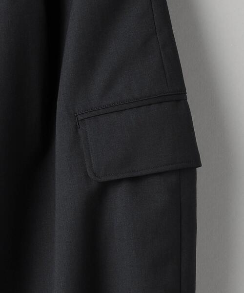 BEAUTY&YOUTH UNITED ARROWS(ビューティーアンドユースユナイテッドアローズ)の「毛ナイロンブレンド カーゴパンツ(カーゴパンツ・レディース・ネイビー/オリーブ・M/S)」の22枚目の写真