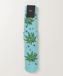 HUF（ハフ）の「【HUF】ハフ SNORKLE BUDDY CREW SOCK クルーソックス 靴下 SK00754（ソックス/靴下・メンズ）」