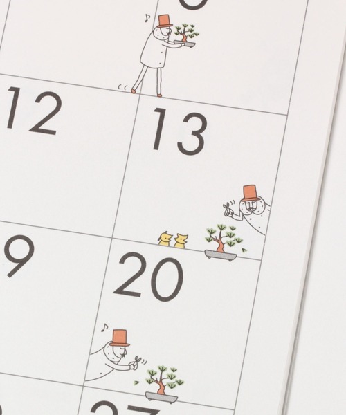 niko and...（ニコアンド）の「[2024年ダイアリー]おじさん壁掛けカレンダー（ポスター/アート・レディース・その他・0）」の7枚目の写真