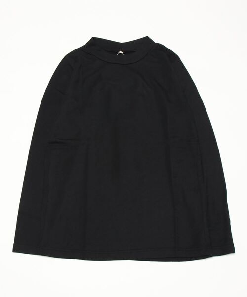 FUNALIVE（ファンアライブ）の「PAGE ONE ひまわりオイル加工ハイネック長袖（Tシャツ/カットソー・レディース・チャコール/ボルドー/パープル/ブラック/グリーン/ベージュ・LL/L/M）」の10枚目の写真