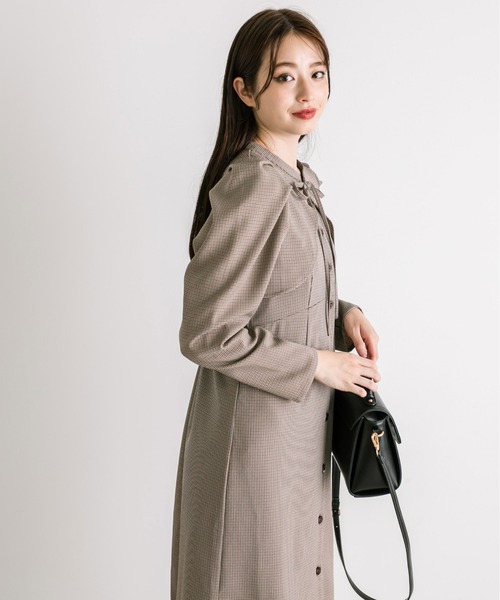 OLIVE des OLIVE（オリーブデオリーブ）の「【WEB限定】マルチウェイジャンスカ　1032090180（ジャンパースカート・レディース・チャコールグレー/ブラウン・FREE）」の19枚目の写真