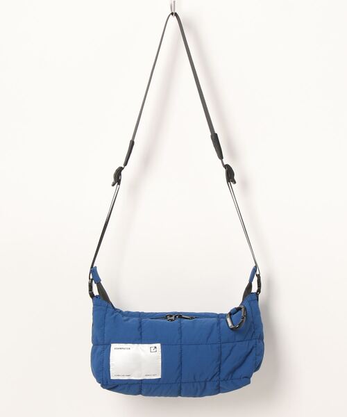 ADAM PATEK(アダムパテック)の「/ADAM PATEK/square quilt mini shoulder bag(ショルダーバッグ・メンズ・ホワイト/ブラック/ブルー/カーキ・フリー)」の4枚目の写真