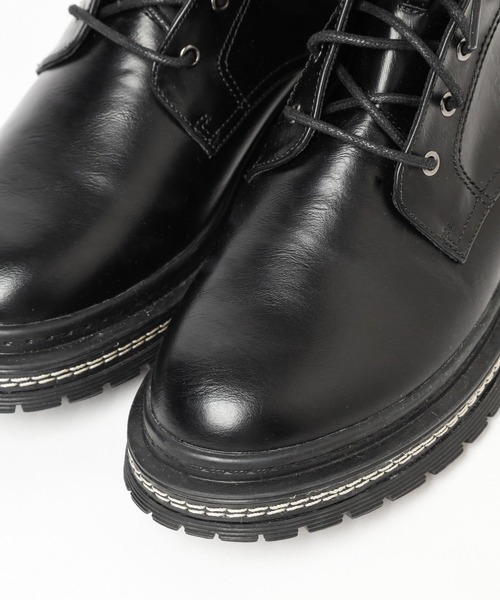 niko and...（ニコアンド）の「オリジナルレースアップブーツ（ブーツ・レディース・キャメル/ブラック/アイボリー・SMALL/MEDIUM/LARGE）」の8枚目の写真